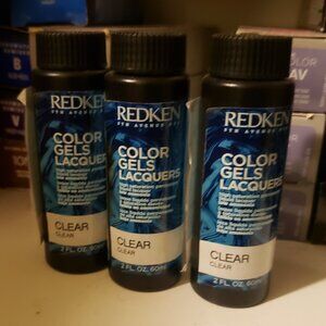 2pc lot Redken Color Gels Lacquers CLEAR